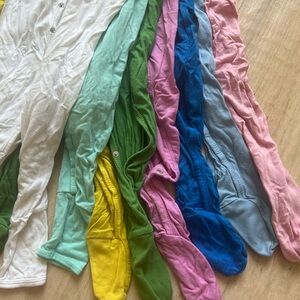 8 kyte baby pajamas multiple colors 6-12 months LOT